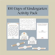 Load image into Gallery viewer, 100 Days of Kindergarten Activity Pack
