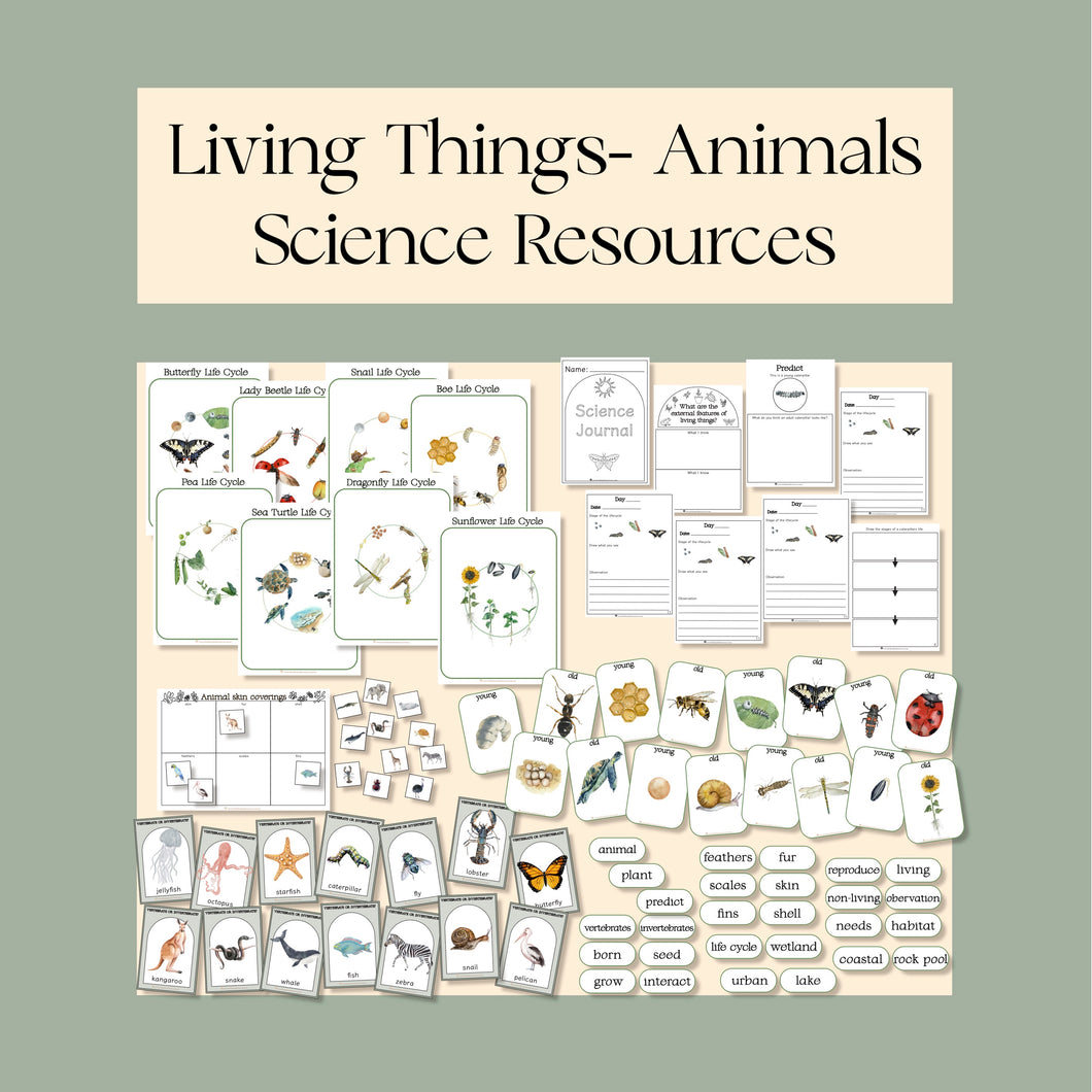 Living Things Science Resource Pack