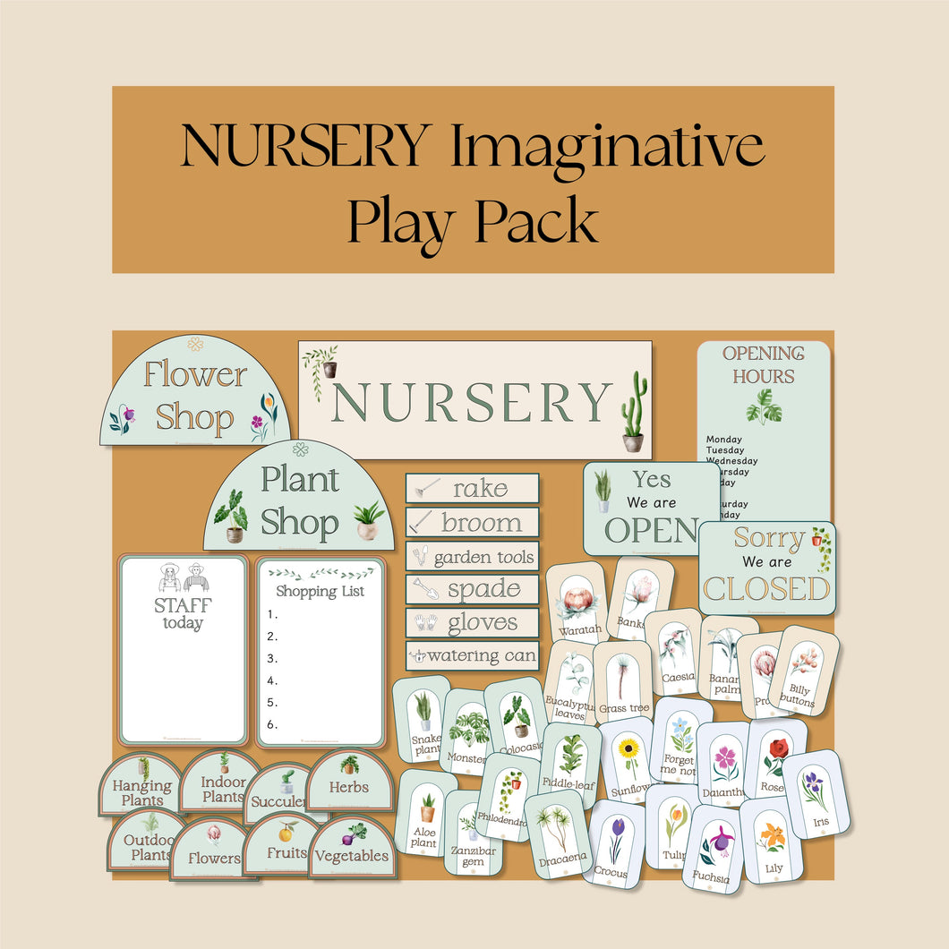 Nursery Imaginative Play Pack