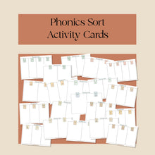 Load image into Gallery viewer, Phonics Sort Activity Cards
