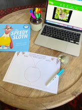 Load image into Gallery viewer, &#39;The Speedy Sloth&#39; Activity Pack
