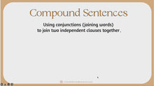 Load and play video in Gallery viewer, Digital Compound Sentences
