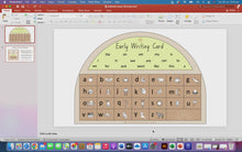 Load and play video in Gallery viewer, Early Writing Card- Editable Font
