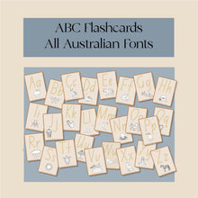 Load image into Gallery viewer, ABC Flashcards- All Australian Fonts
