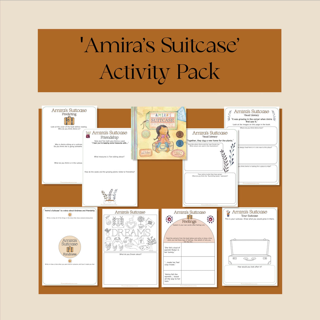 'Amira's Suitcase' Activity Pack