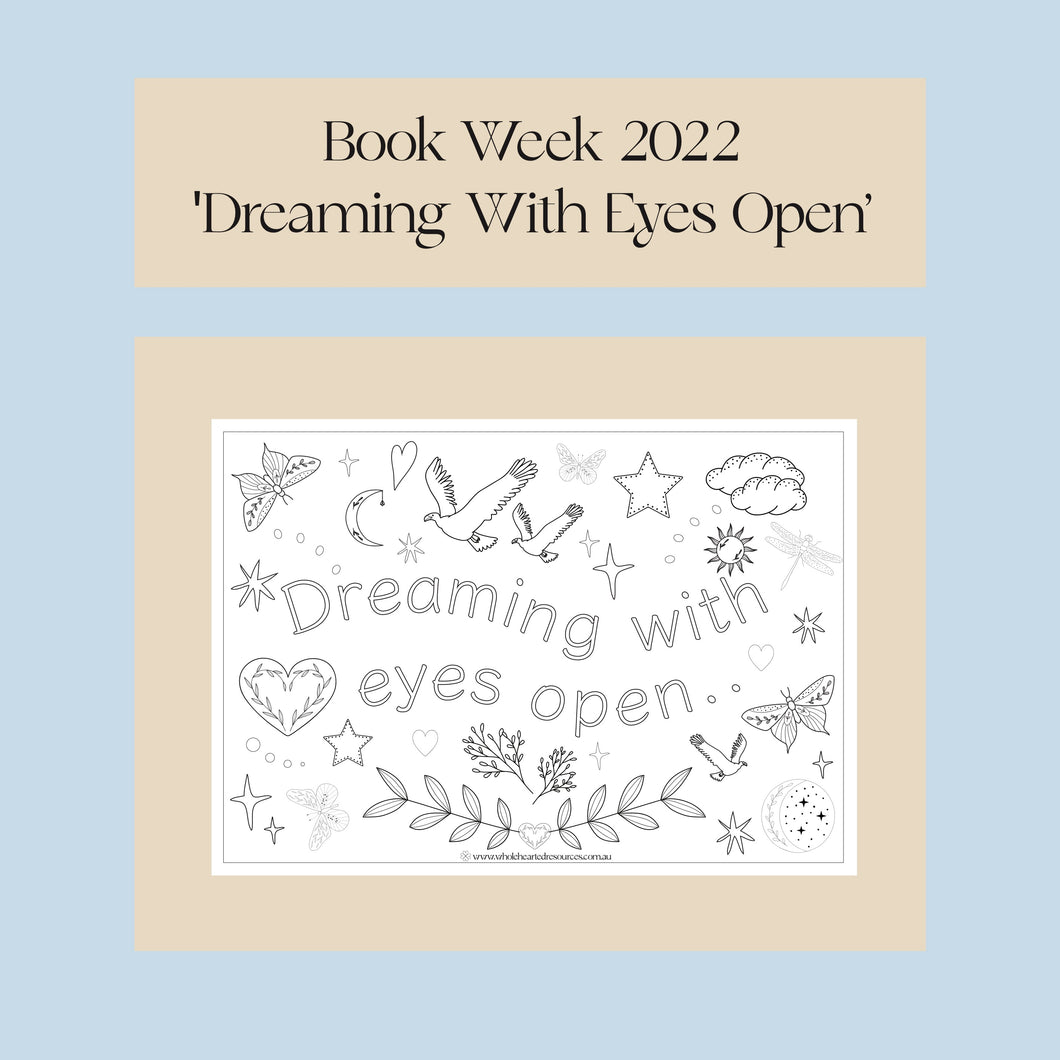 Book Week 2022 Mindful Colouring