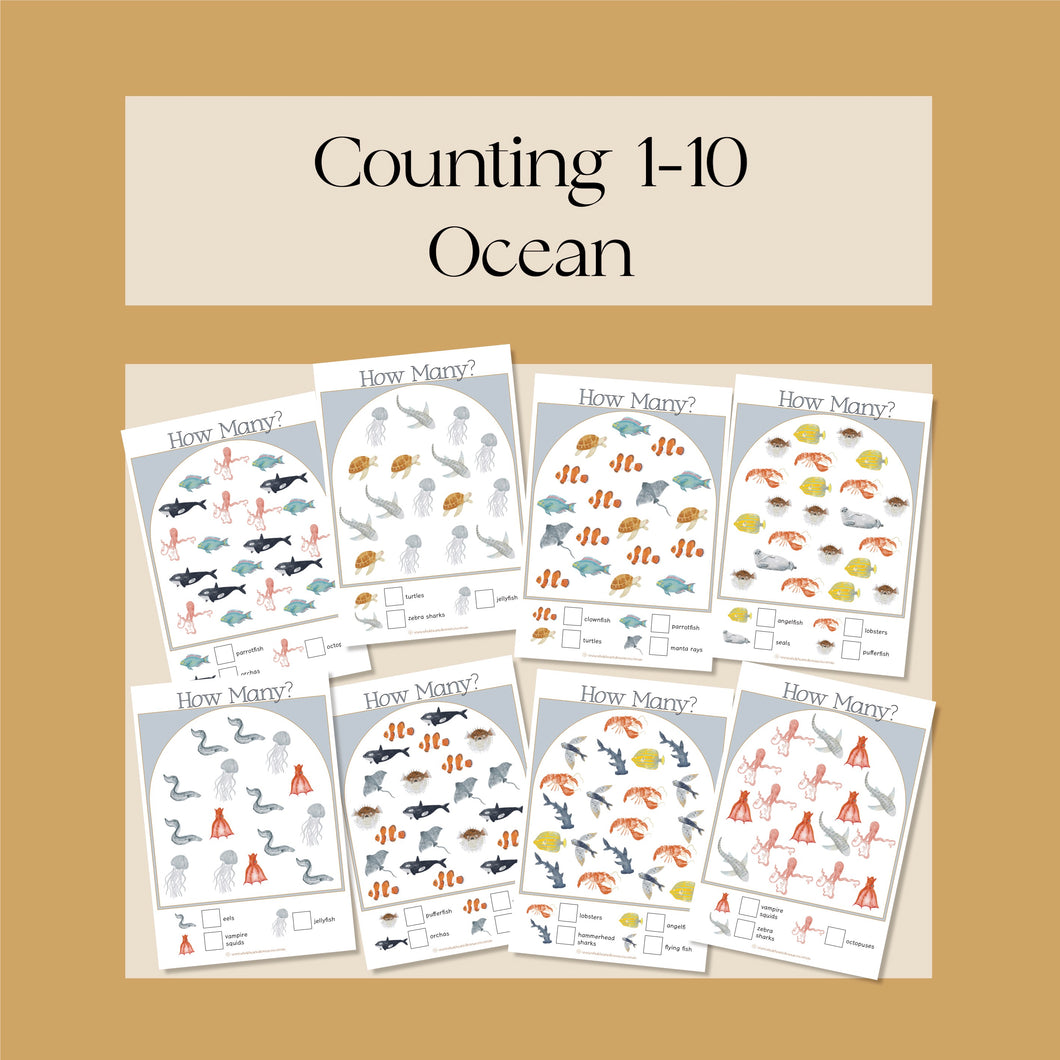 Counting 0-10 Ocean