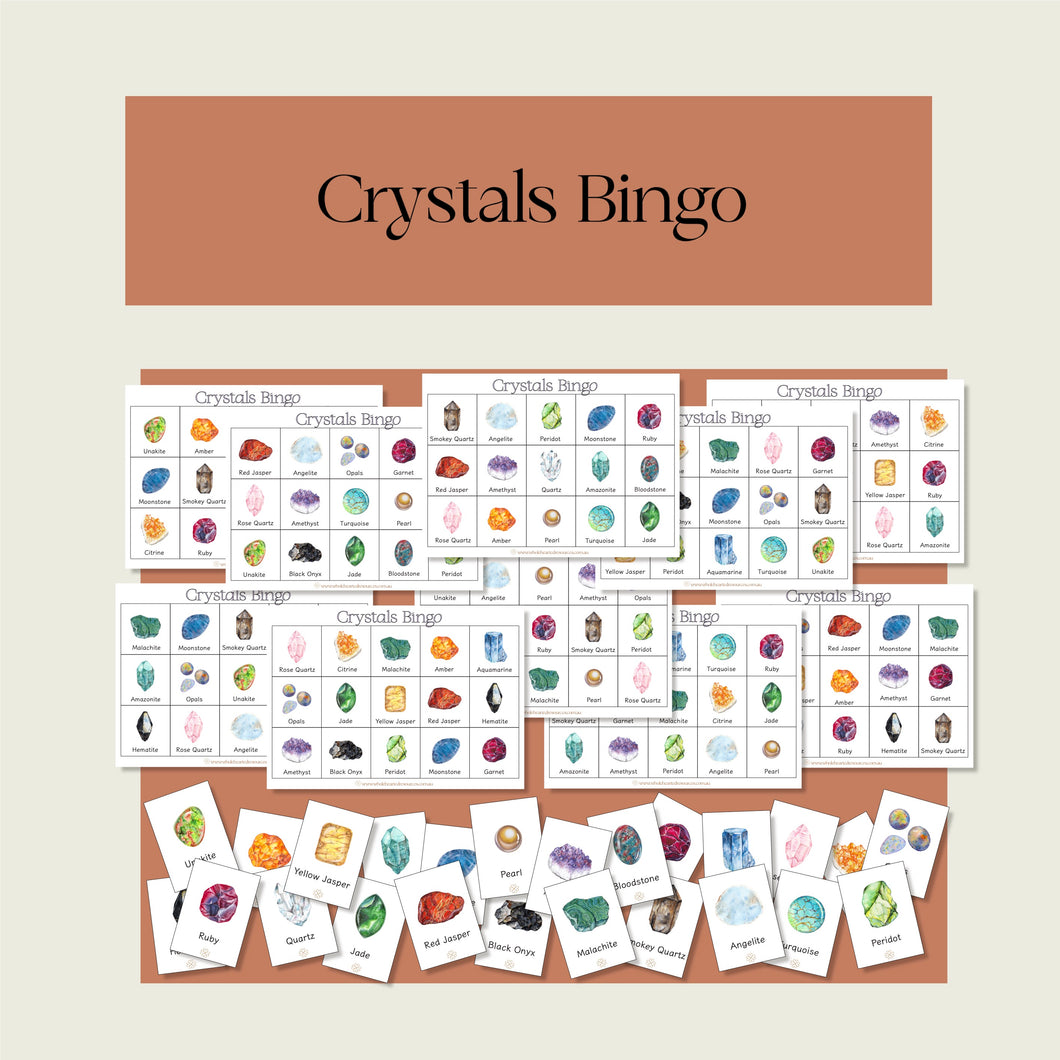 Crystals Bingo