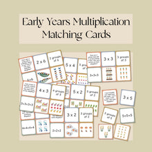 Load image into Gallery viewer, Early Years Multiplication Matching Cards
