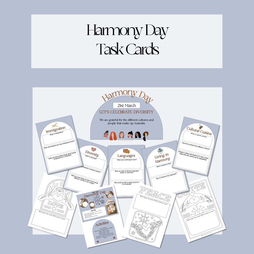 Harmony Day Pack