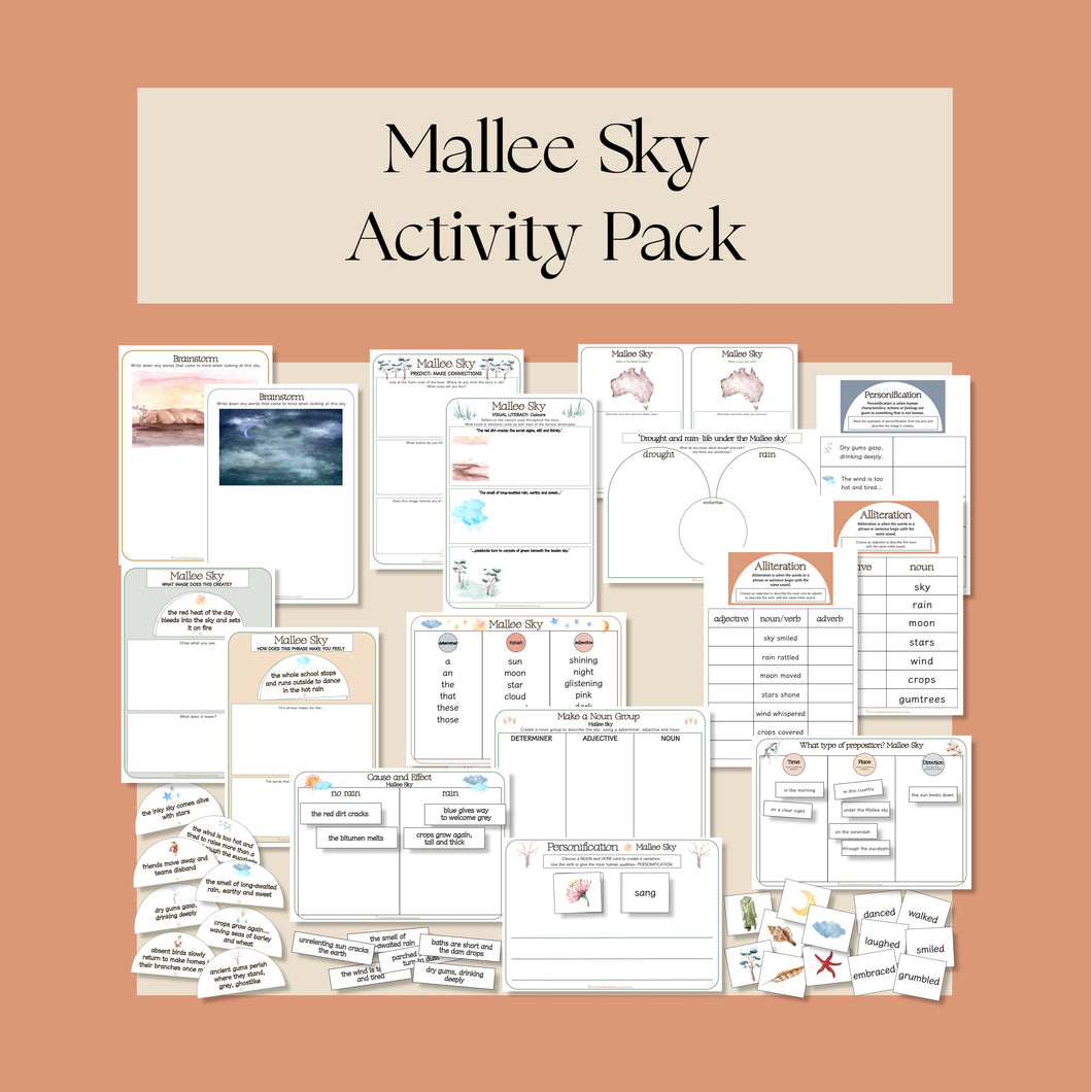 Mallee Sky Activity Pack