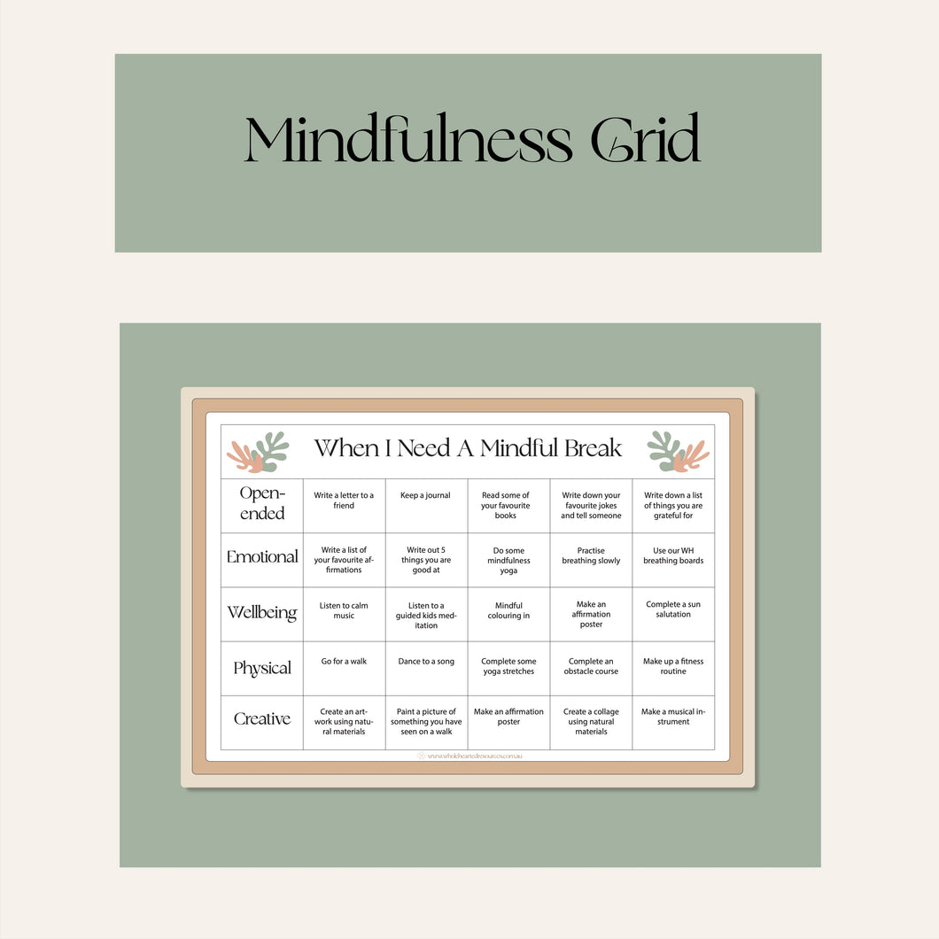 Mindfulness Grid