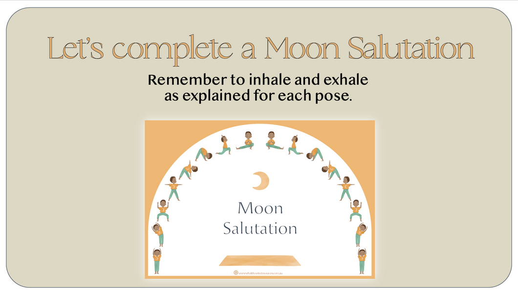 Digital Yoga- Moon Salutation