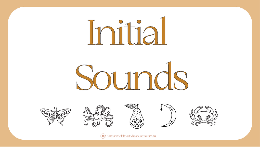 Digital Initial Sounds Matching Activity