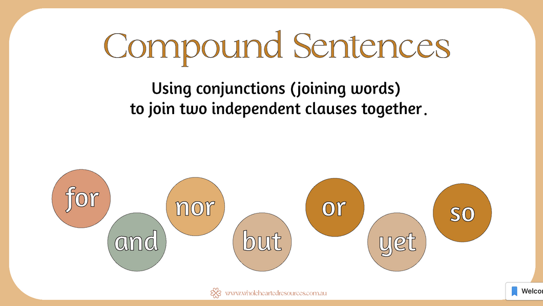 Digital Compound Sentences