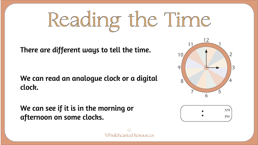 Digital Telling the Time