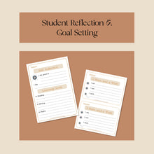 Load image into Gallery viewer, Student Reflection and Goal Setting Cards
