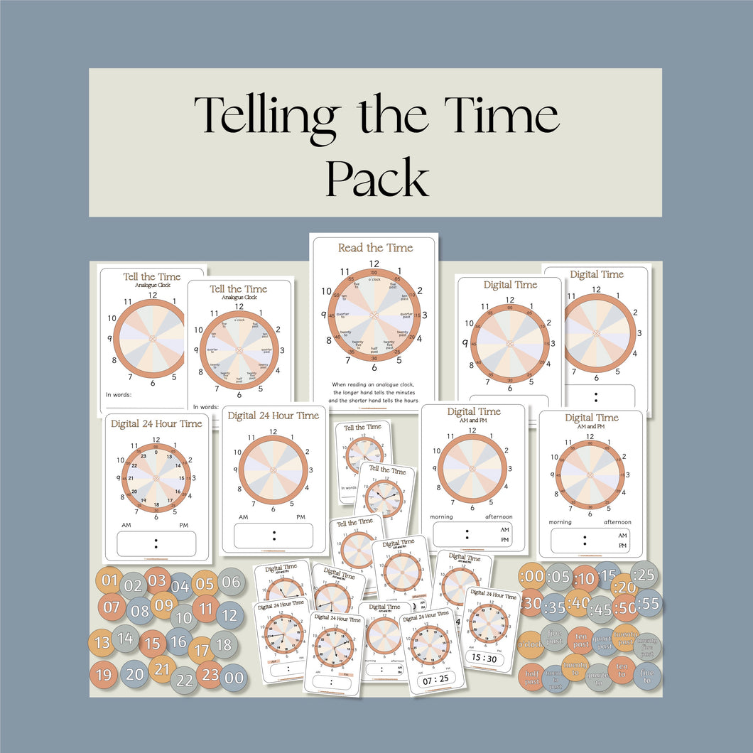 Telling the Time Pack