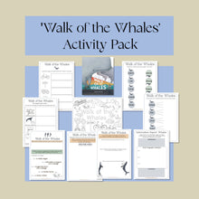 Load image into Gallery viewer, &#39;Walk of the Whales&#39; Activity Pack
