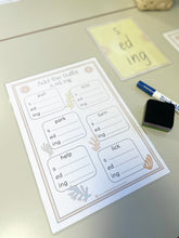 Load image into Gallery viewer, Suffix Posters and Activity Cards- Early Years
