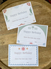 Load image into Gallery viewer, Birthday Certificates
